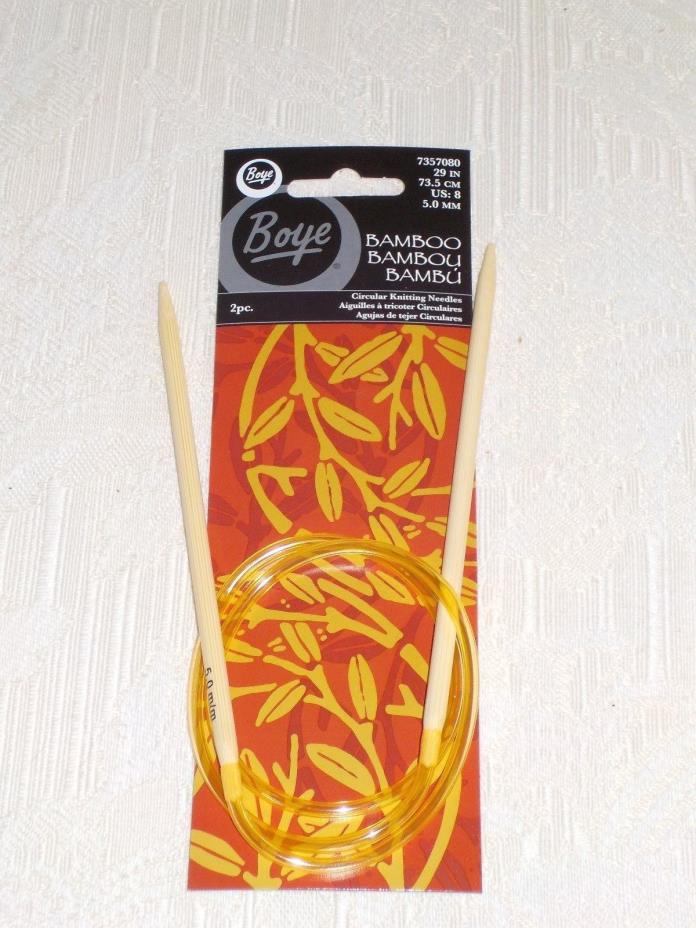 Boye - Bamboo - Circular Knitting Needles - 29