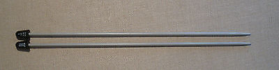 Susan Bates Aluminum Metal Single Point Knitting Needles Size US 3 9 3/4