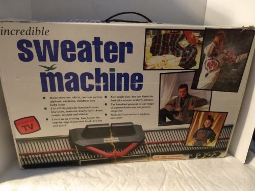 Bond Incredible Sweater Machine Knitting Easy System Vintage Plus Pattern Books
