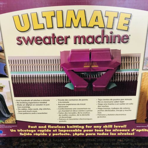 Bond America Ultimate Sweater Knitting Machine With DVD