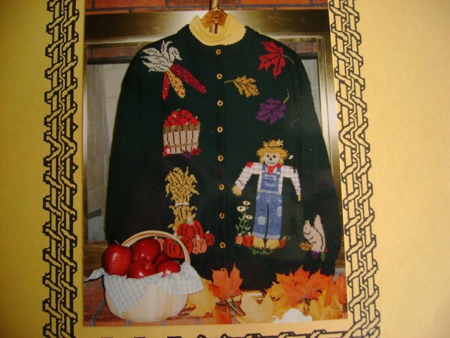 AUTUMN HARVEST  booklet with disk for electronic knitting machines