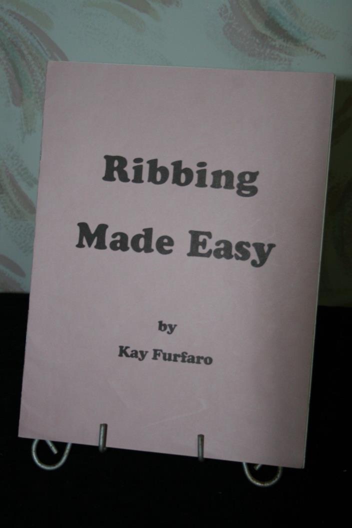 Machine Knitting Patterns Books  RIBBING MADE EASY