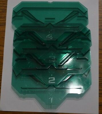 set of 4 keyplates for USM Ultimate Sweater Knitting Machine