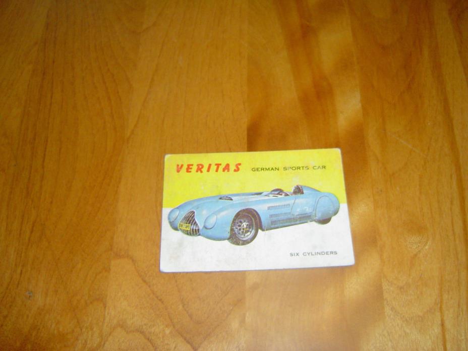 Trading Card Veritas German Sports Car No. 51