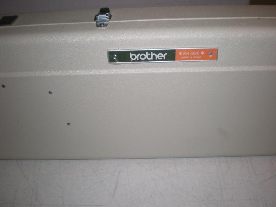 Brother KH830 Kh-830 Knitting Machine Made in Japan