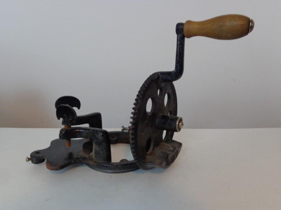 Circular Sock Machine Part Gear Ring and Crank Wheel, Antique Auto Knitter Part,