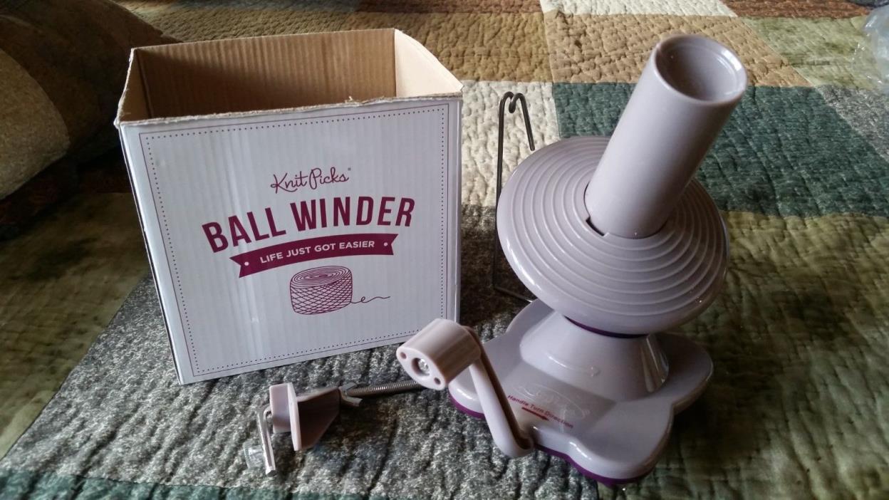 Knit Picks Yarn Ball Winder - Excellent Condition in Open Box with Instructions