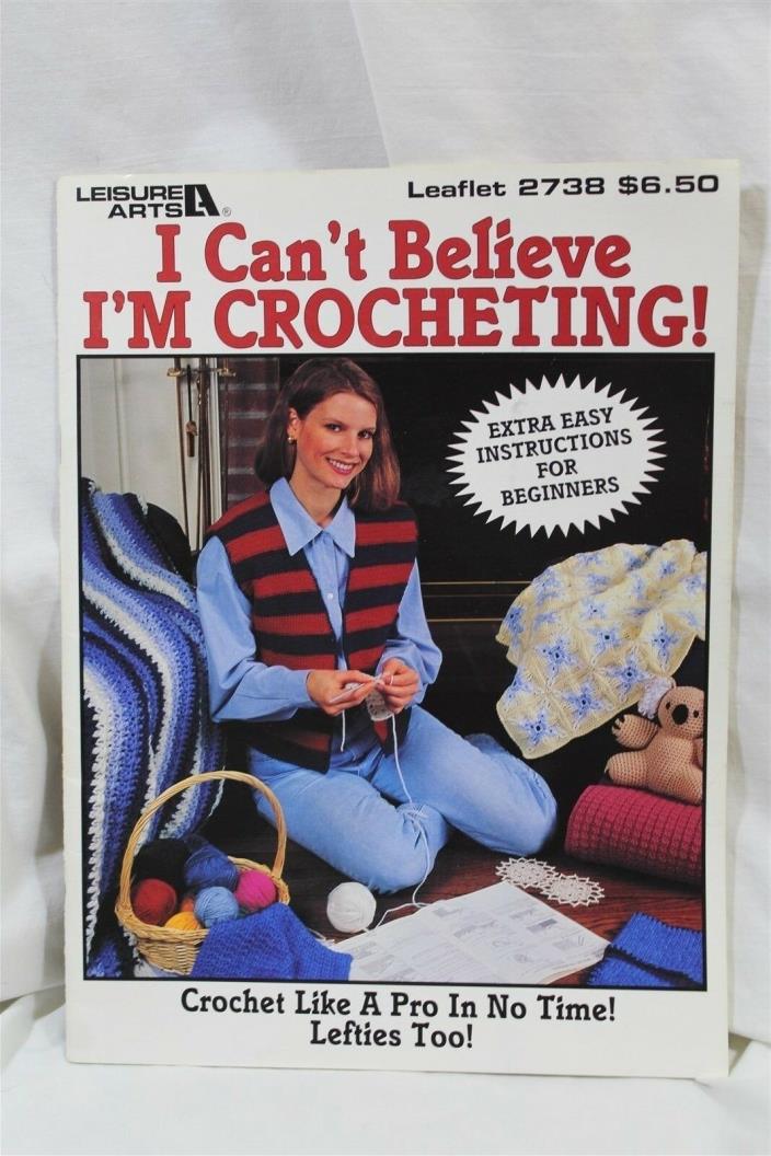 I Can't Believe I'm Crocheting book