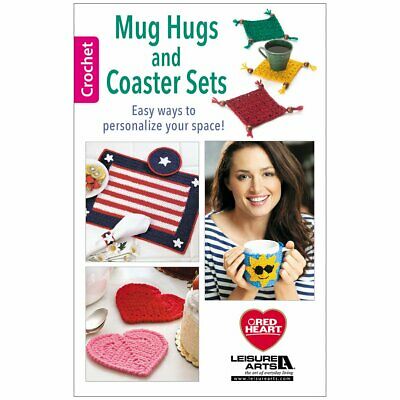 Leisure Arts-Mug Hugs And Coaster Sets