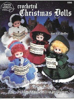 Crocheted Christmas Dolls - American School of Needlework - 13