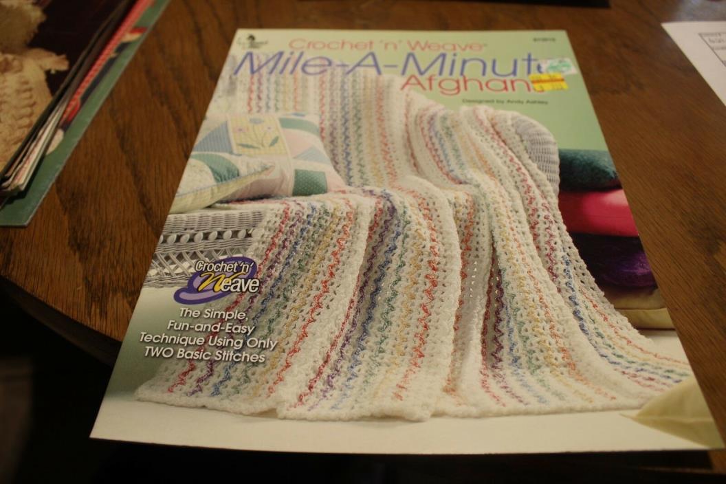 Mile a Minute  Afaghans  Crochet & Weave   (101)  RC