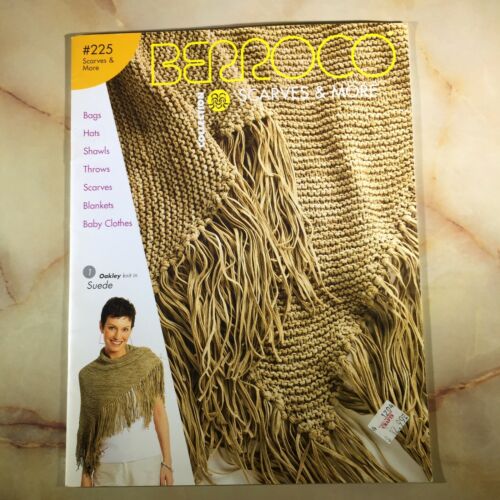 Berroco Knitting Pattern Booklet #225 Scarves & More - 17 Patterns