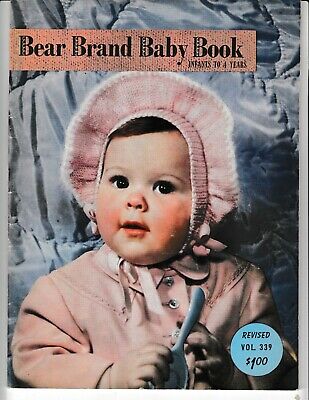 Bear Brand Baby Book Infants to 4 Years | Bernhard Ulmann 339 Crochet Knitting