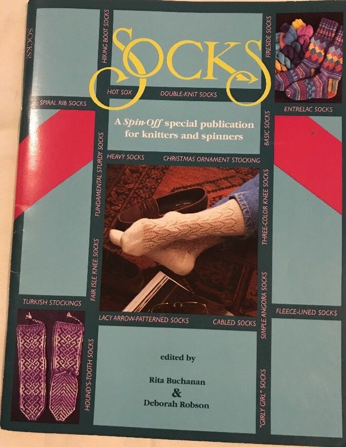 SOCKS 20 Patterns for Knitters and Spinners   Rita Buchanan