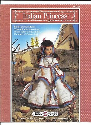 Indian Princess Dress Crochet Pattern (15