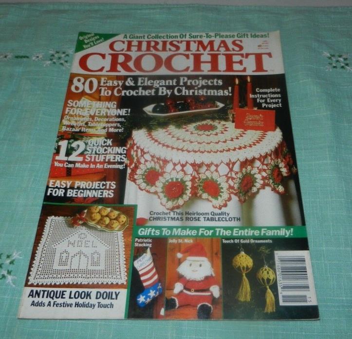 Christmas Crochet 1991 Pattern Magazine
