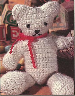 Bean Bag Bear crochet PATTERN INSTRUCTIONS