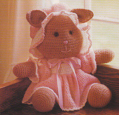 Crochet Pattern ~ CLAUDIA COTTONTAIL BUNNY Stuffed Animal ~ Easter- Instructions
