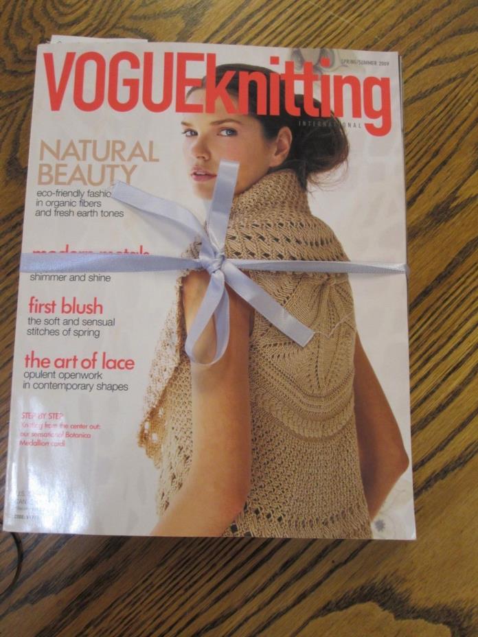 Vogue Knitting~Knit Magazines-Set of 4-new~2009-2014~Knit Crochet Crafters DIY