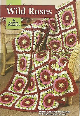 Wild Roses Afghan crochet PATTERN INSTRUCTIONS