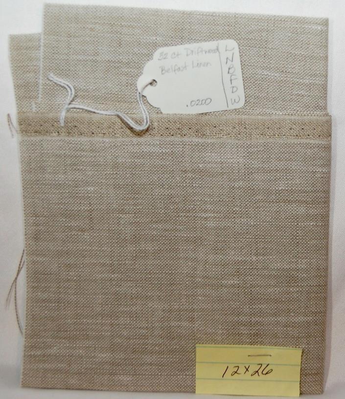 Driftwood 32 count Belfast linen for cross stitch counted thread 12