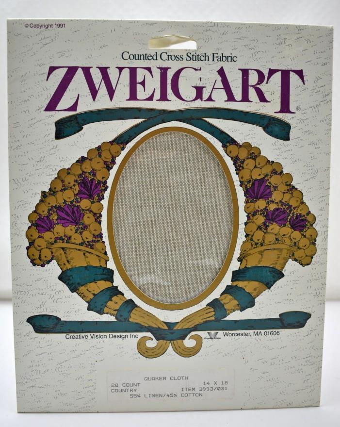 Zweigart Quaker Cloth 28 Ct Cross Stitch Aida Fabric Country 14