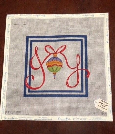 Roseanne Beck Designs #Beck 123 Joy Hand Painted Needlepoint 18ct