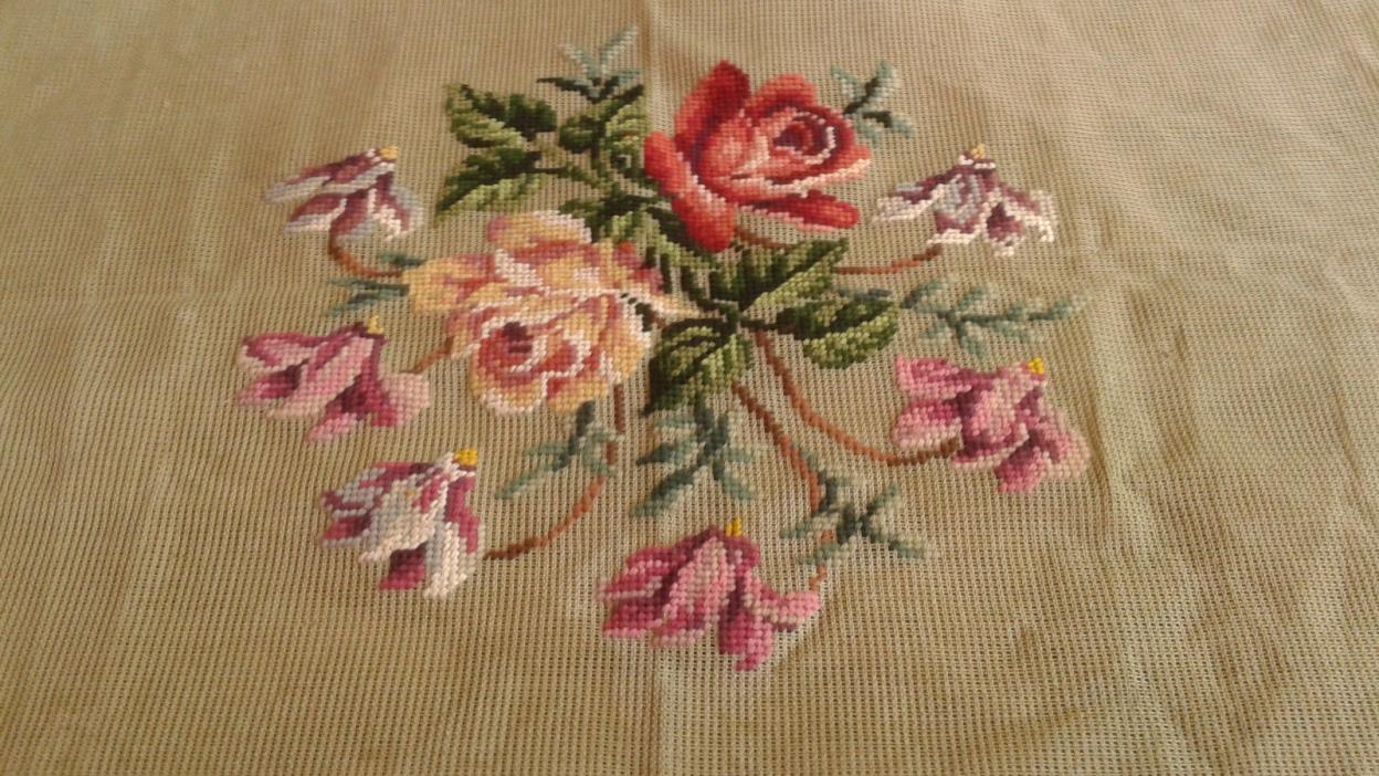 Large Jolles Preworked Needlepoint Canvas 25