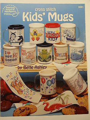 Cross Stitch Kids' Mugs by American School of Needlwork & Bette Ashley