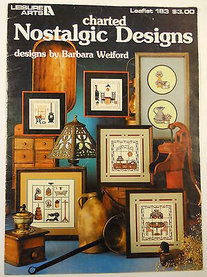 Cross Stitch Nostalgic Designs by Leisure Arts-Cross Stitch Patterns