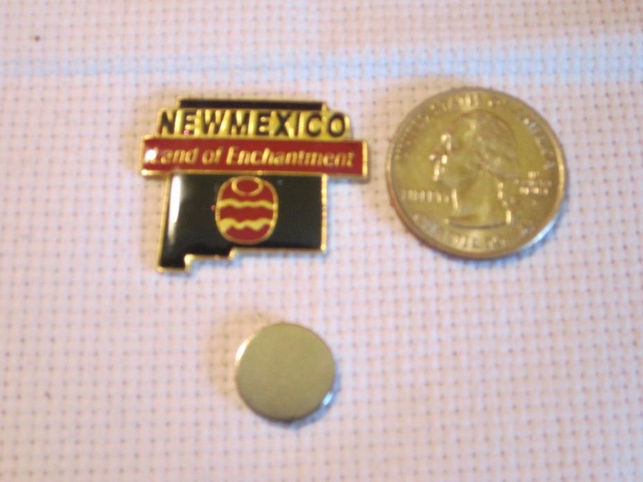 NEW MEXICO STATE PIN NEEDLE MINDER / FRIDGE MAGNET