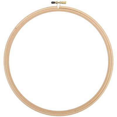 Wood Embroidery Hoop W/Round Edges 12