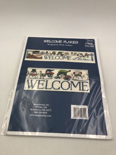 Welcome Flakes! - Designed by Diane Arthurs, Cross Stitch Kit