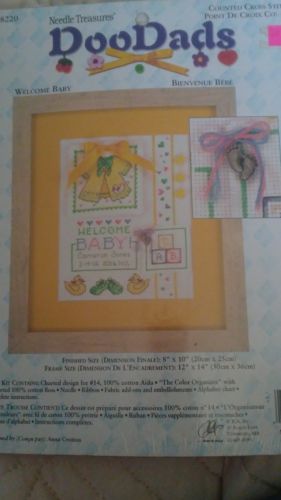 Welcome Baby Counted Cross Stitch Kit