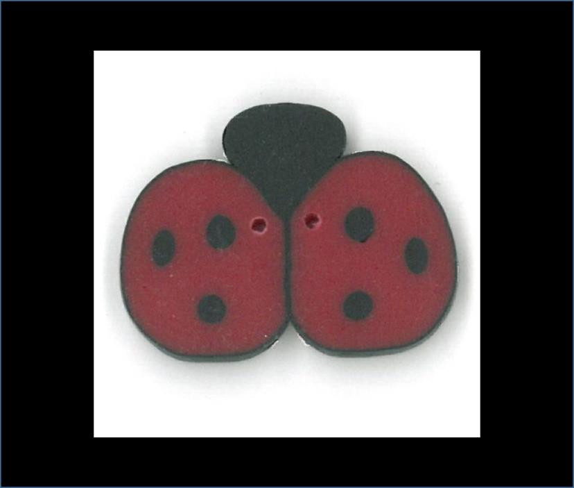 Just Another Button Company - Red Ladybug - 1104 2 sizes