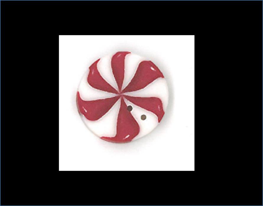 Just Another Button Company - Peppermint Swirl - 5 sizes