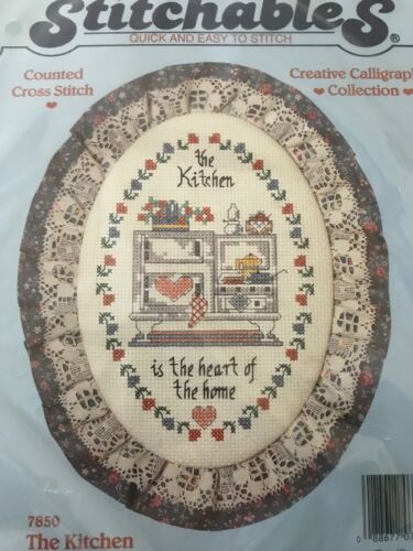 Stitchables Cross Stitch Kit THE KITCHEN  5