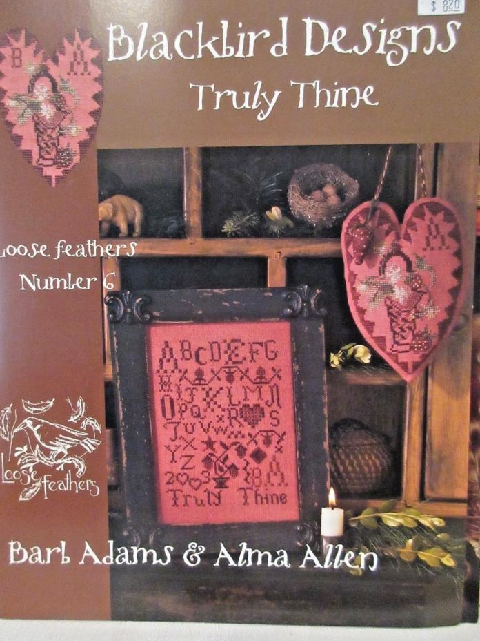 Blackbird Designs TRULY THINE Counted Cross Stitch Chart