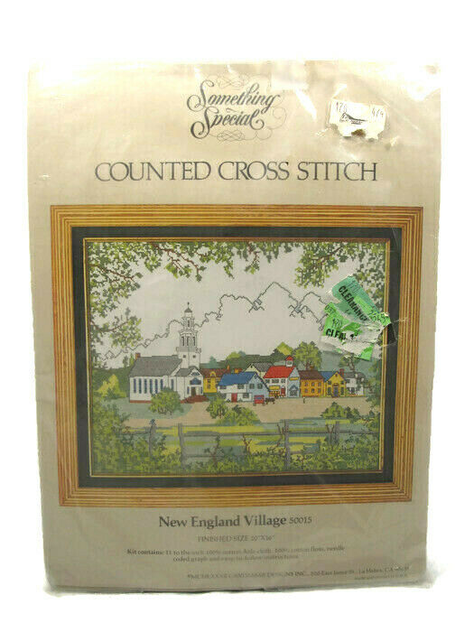 Something Special New England Village Counted Cross Stitch Kit 50015 NEW