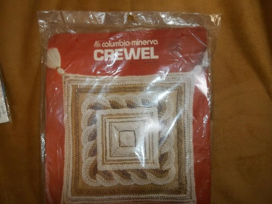 VINTAGE **NEW**  CREWEL  