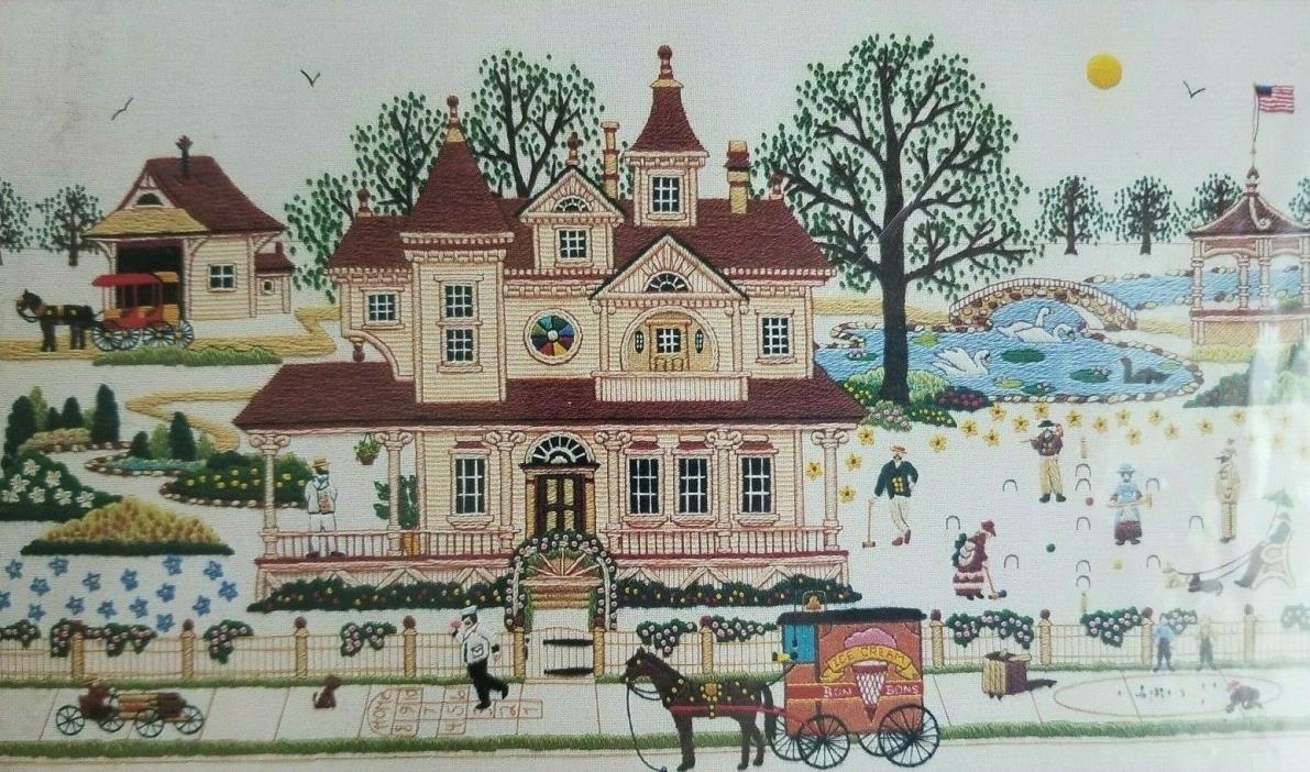 Dimensions A Victorian Summer Crewel Embroidery Kit Charles Wysocki 1331 City