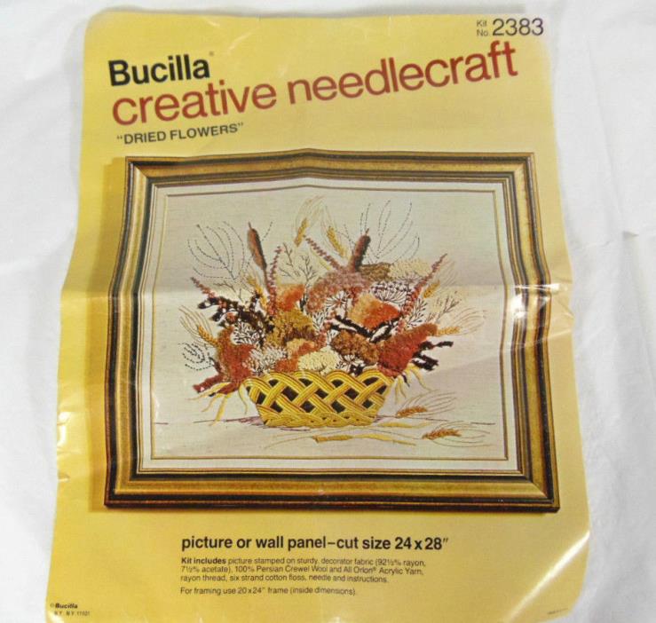 Bucilla Creative Needlecraft Dried Flowers 24
