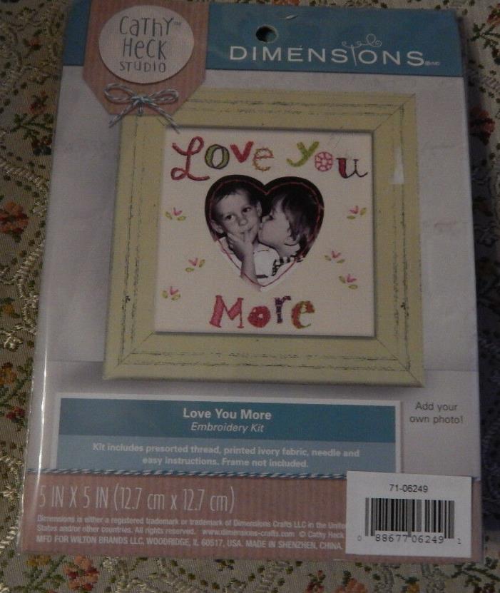 Cathy Beck Studio Love You More Embroidery Kit 5