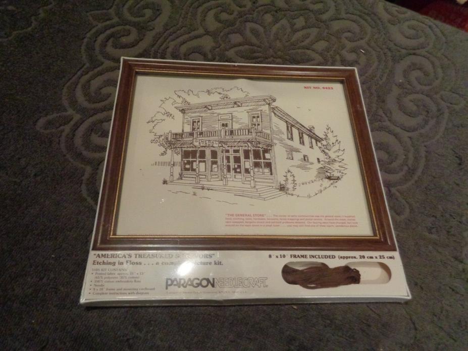 NEW General Store Embroidery Kit America's Treasured Survivors Paragon 0423