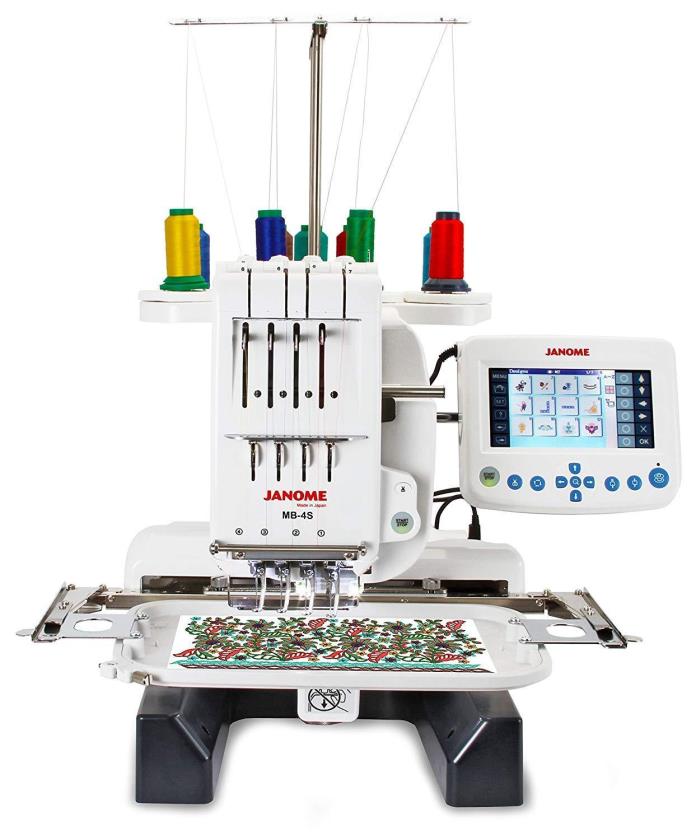 Janome MB-4S Four Needle Embroidery Machine