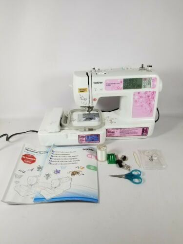 Brother PE-500 embroidery machine w/ Repositional hoop
