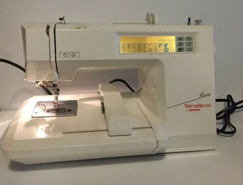 Bernina Bernette Deco 600 Computerized Embroidery Sewing Machine