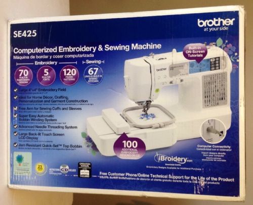 NEW SEALED Brother SE425 Computerized Sewing Machine