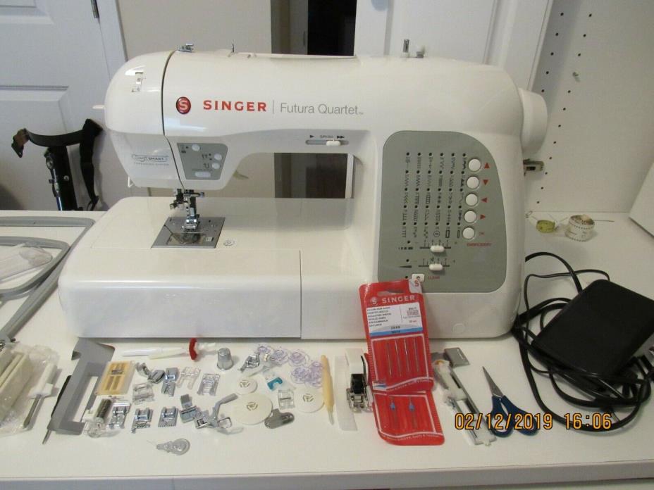 SINGER FUTURA QUARTET™ (FQ-4) Sewing & Embroidery Machine