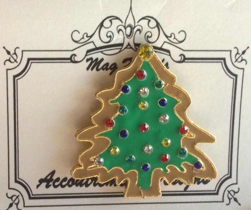 Needle Minder Magnet Christmas Cookie Tree Accoutrement Designs Cross Stitch